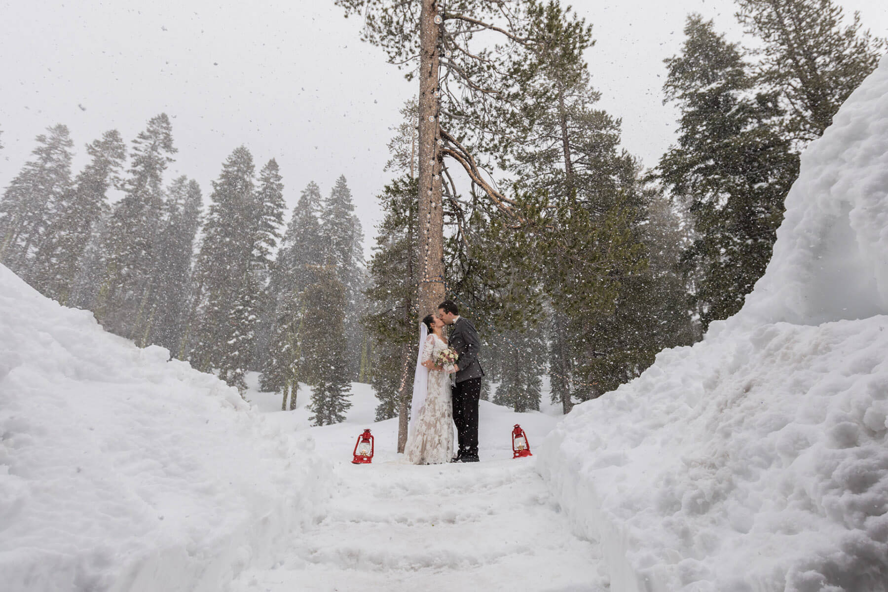 Tahoe Winter Wedding | Arianne and Marcel