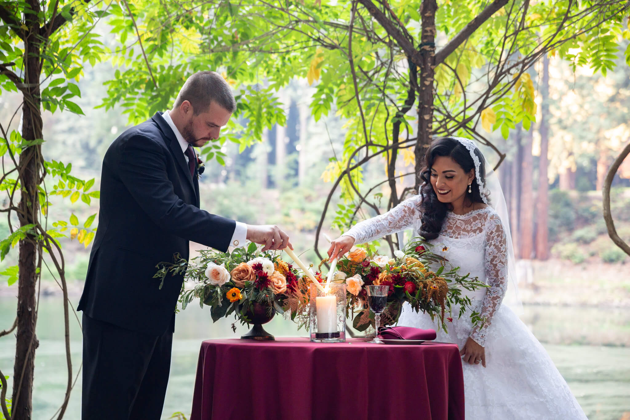 Nestldown Wedding Fall, Vanessa and Chad