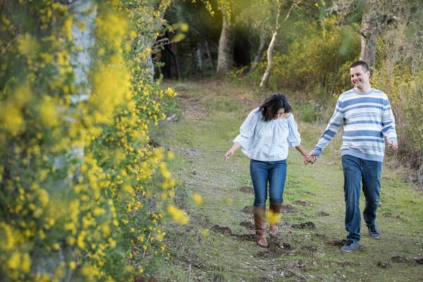 Spring Engagement Session at Windy Hill | Chad and Vanessa