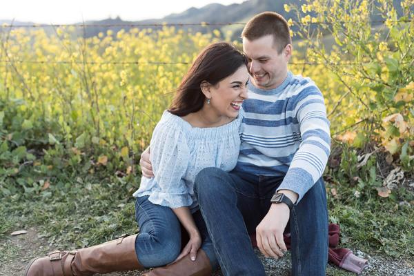Spring Engagement Session at Windy Hill | Chad and Vanessa